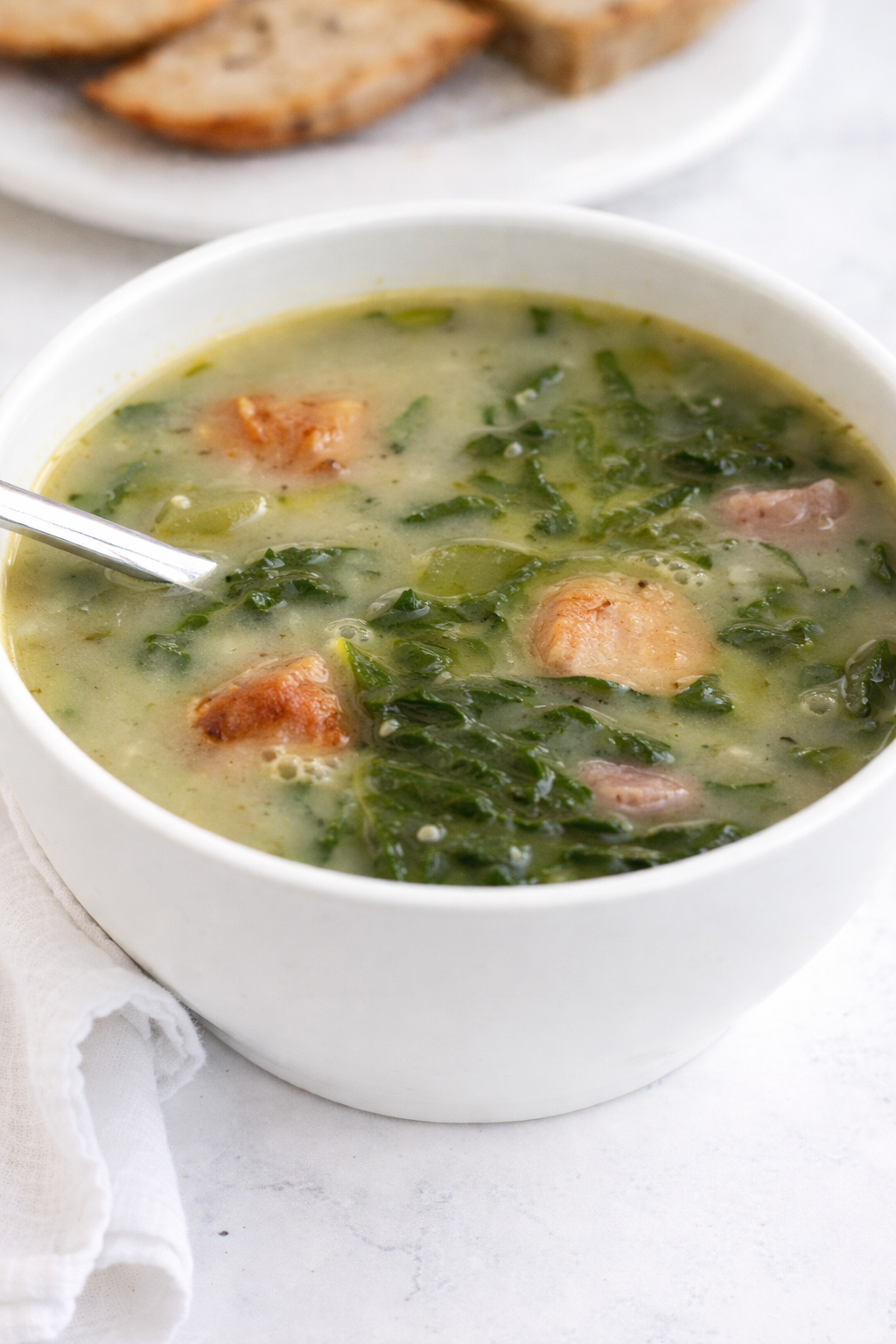 Portuguese Caldo Verde soup